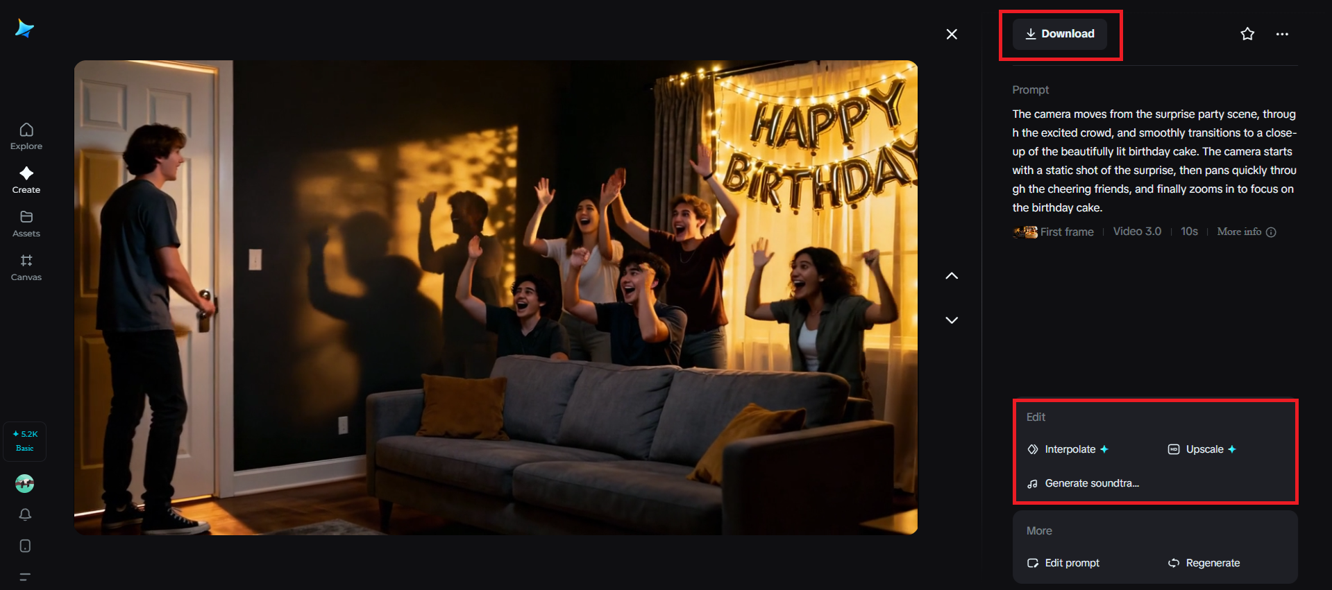 Preview, edit, and download