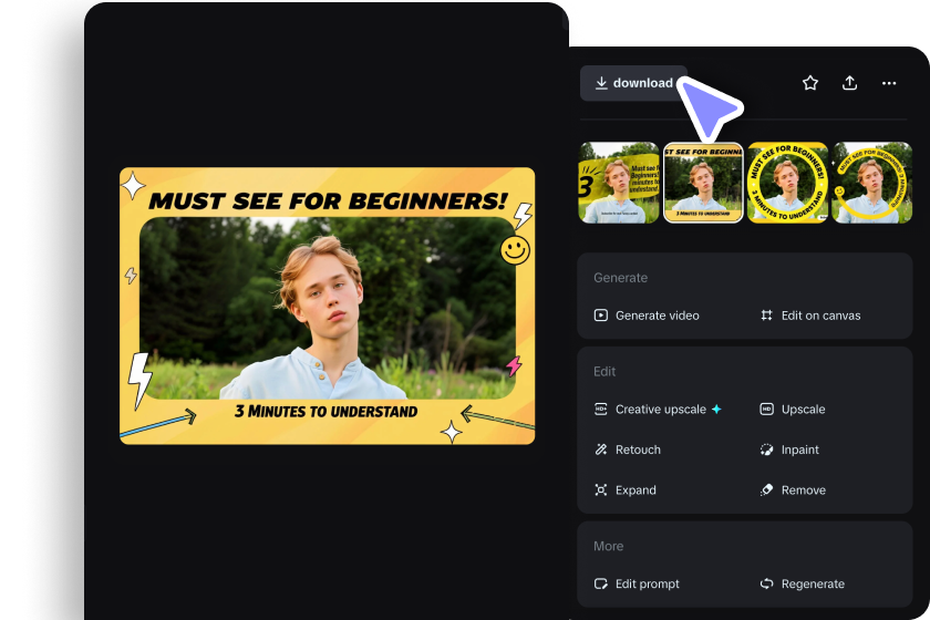 make thumbnail for youtube