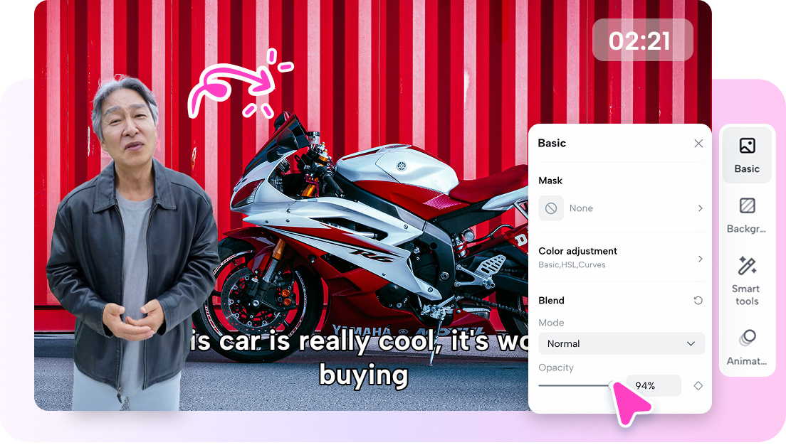 Profesionální editační prostor pro vysoce kvalitní videa