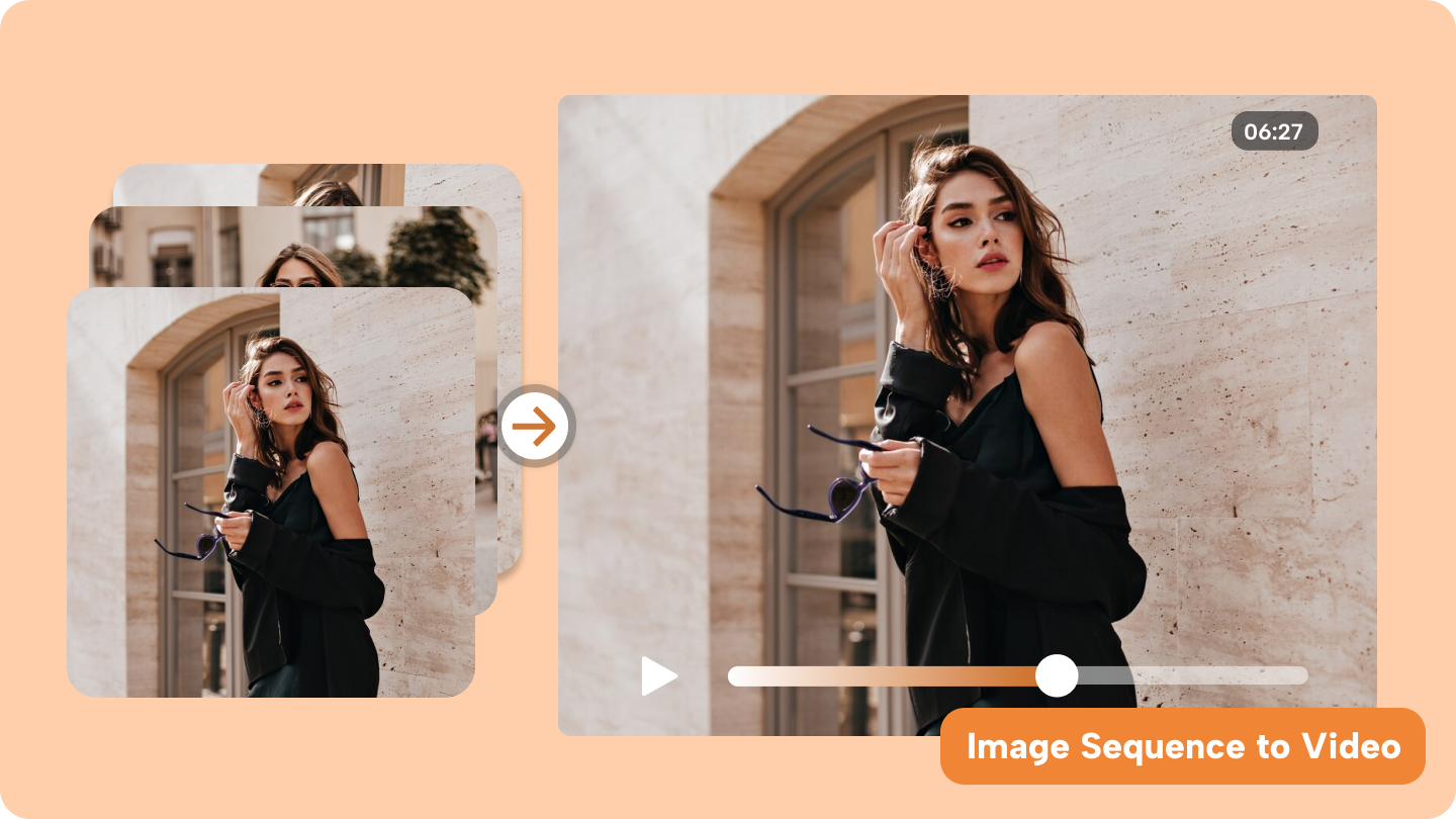 image sequence to video
