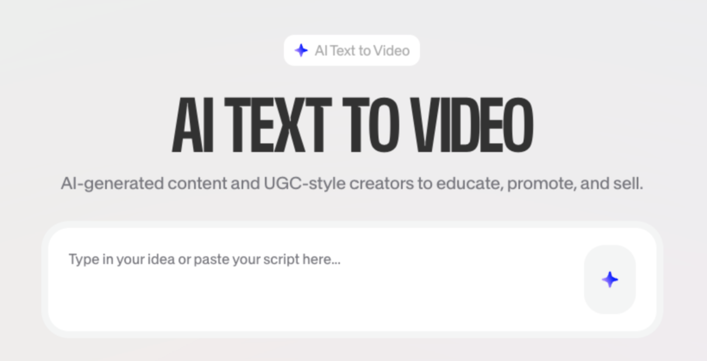 Veed.io: Text to Video