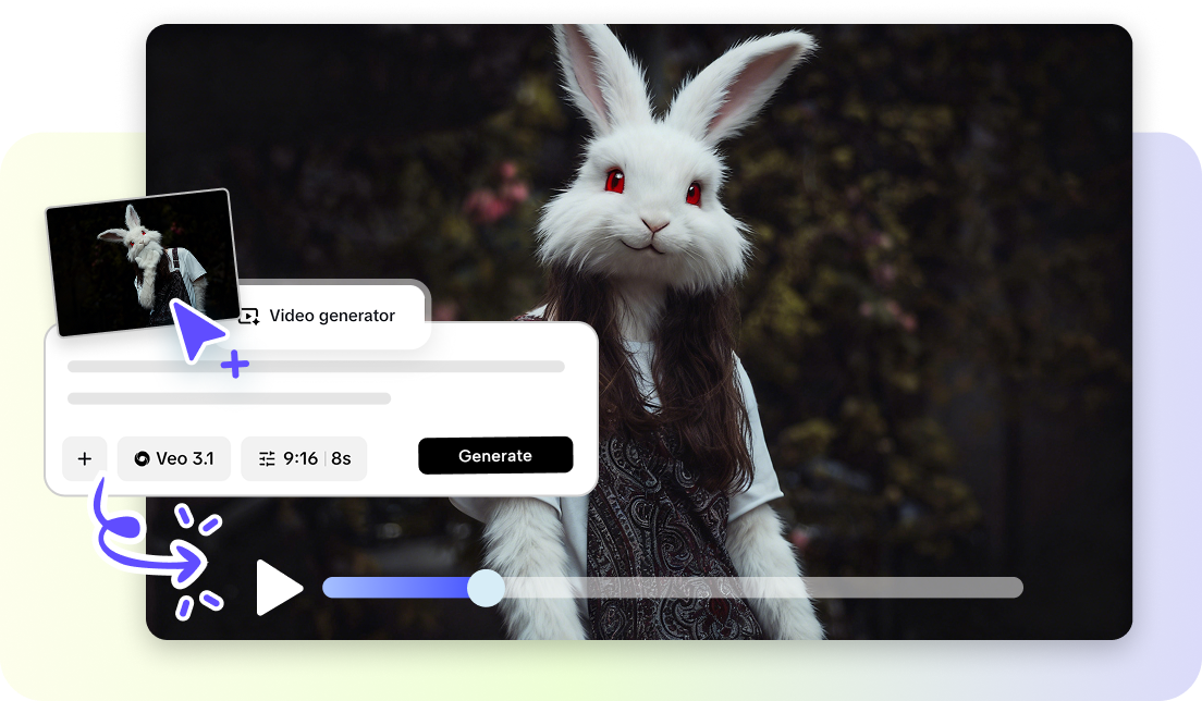 ตัวสร้างวิดีโอ AI