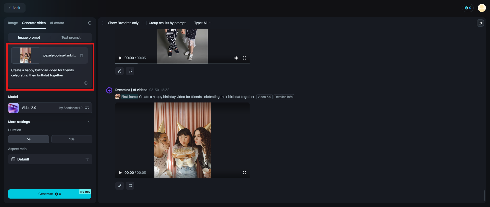 Upload an image