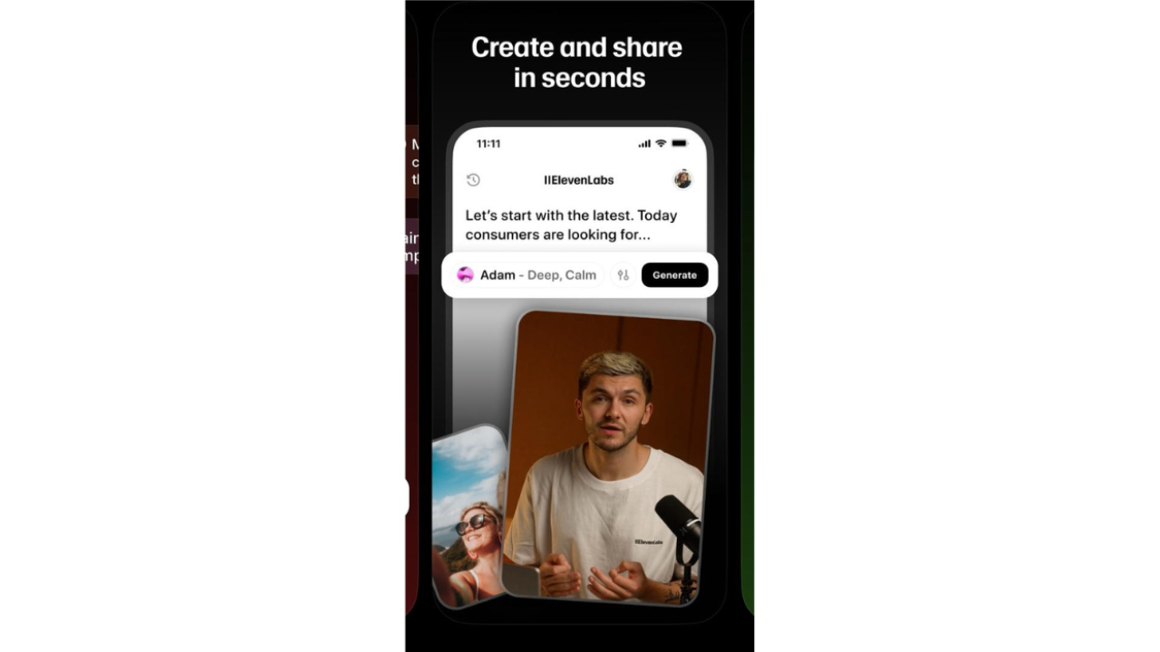 ElevenLabs AI video sound generator