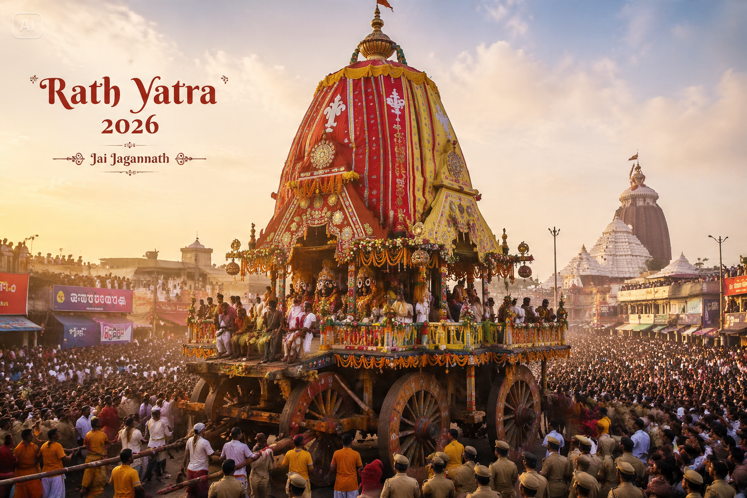 Recursos do Rath Yatra IA Photo Prompt