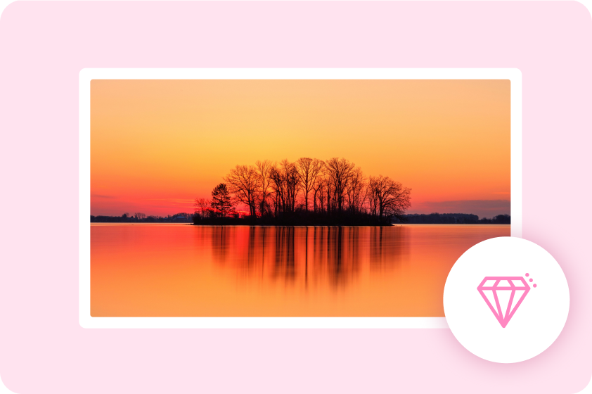 professional photos with the best AI color correction