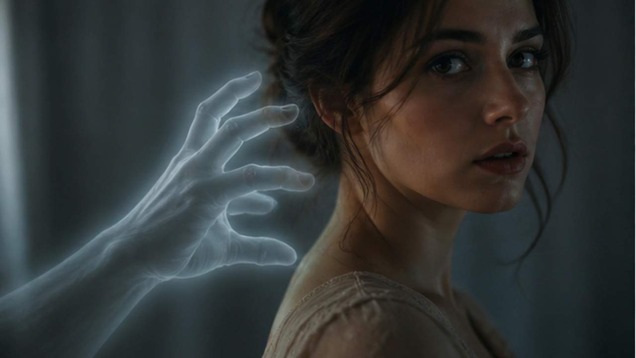 AI Ghost Hand Effect prompt result 1