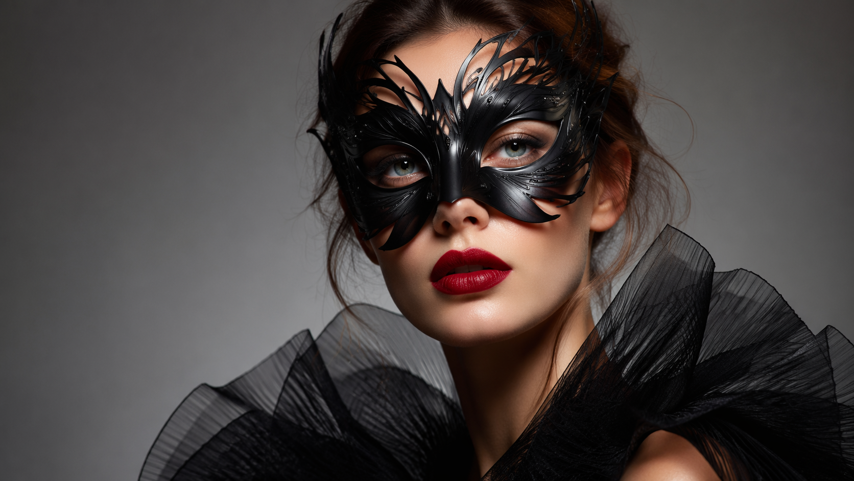 Dreamina add mask to photo: Fashion editorial mask