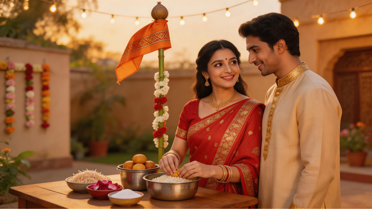 💌 복사하거나 사용자 정의할 수 있기를 바라는 의미 있는 Gudi Padwa