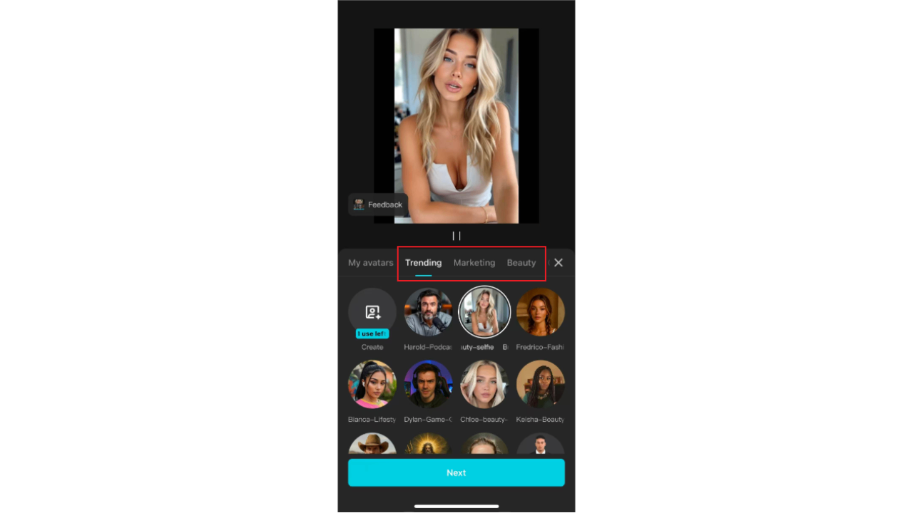 Aus einer der Vorlagen wählen