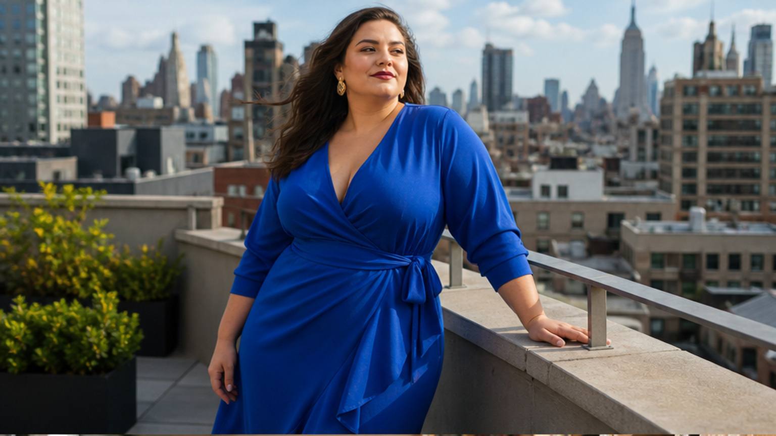AI Plus Size Model Generator prompt direction 1