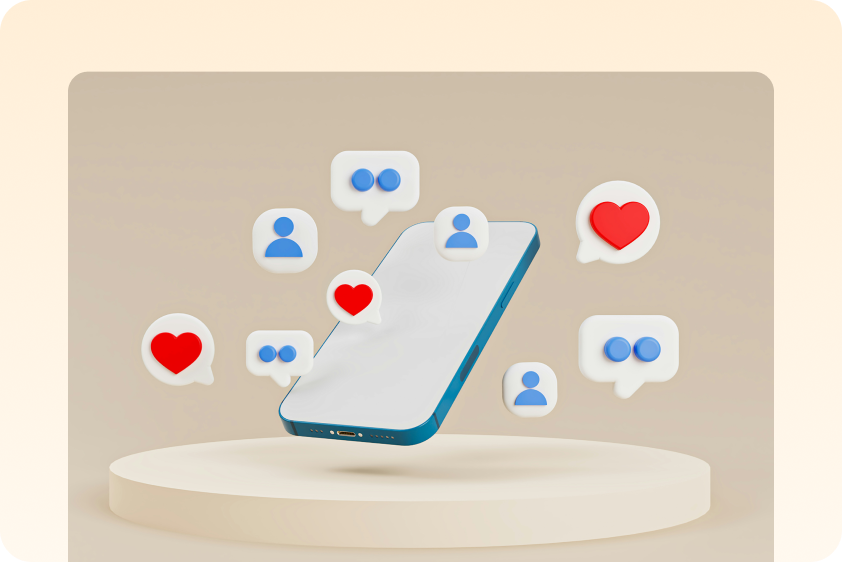 Social media content