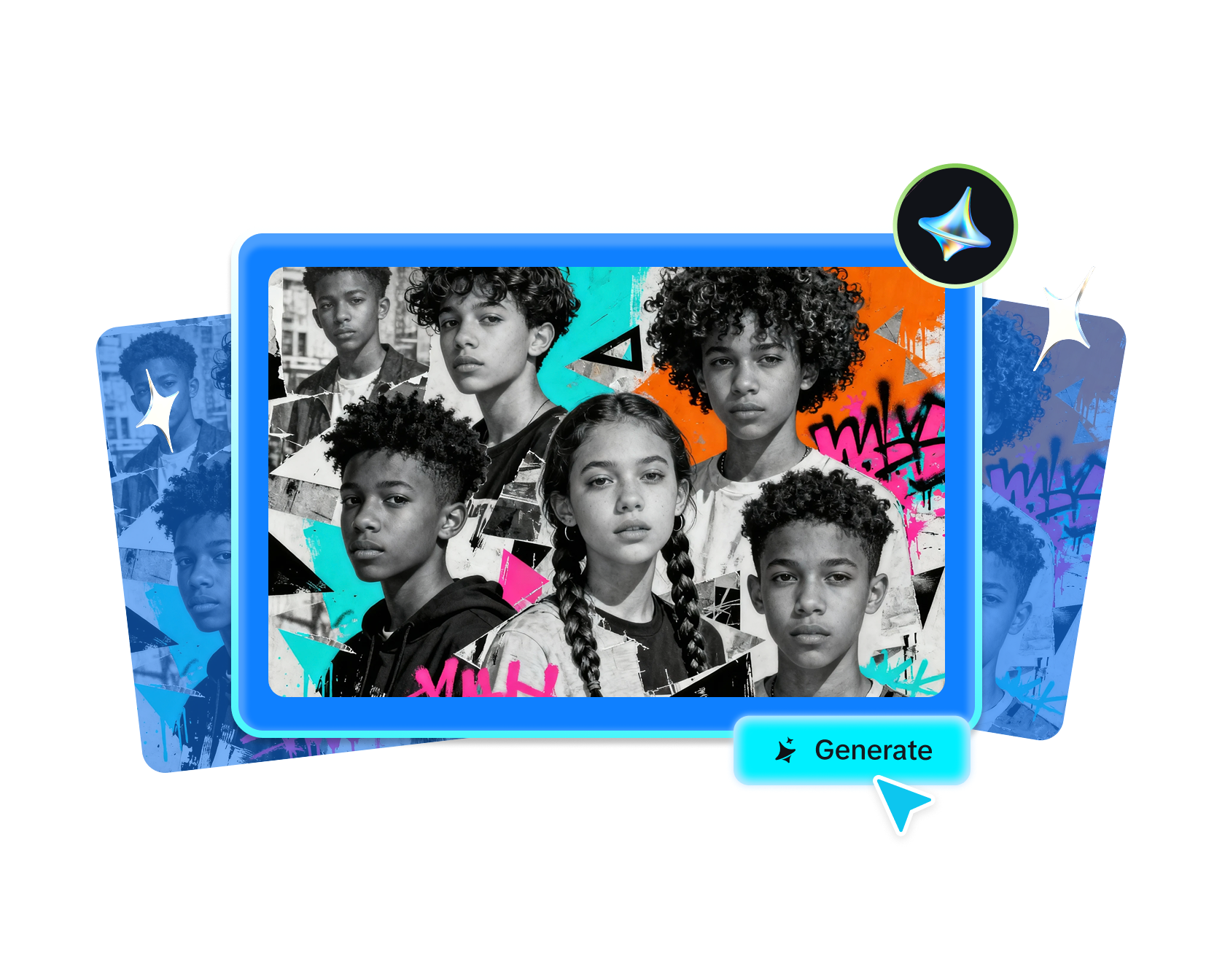 Online AI Photo Collage Maker