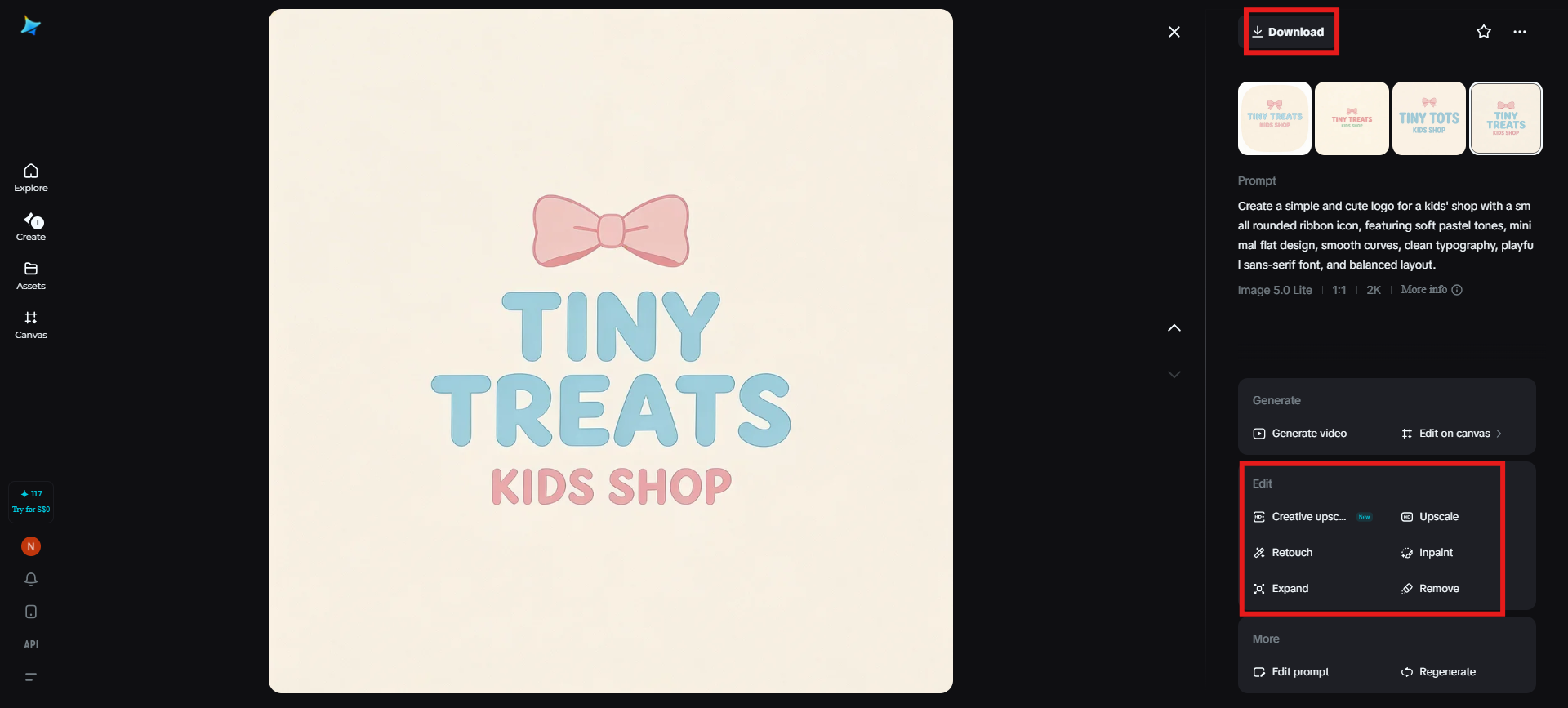 Baixe a imagem final do logotipo