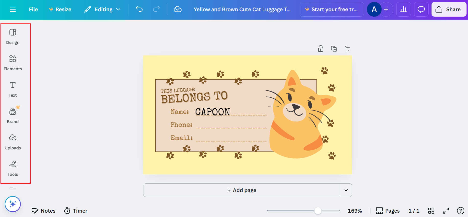 Customize with Details