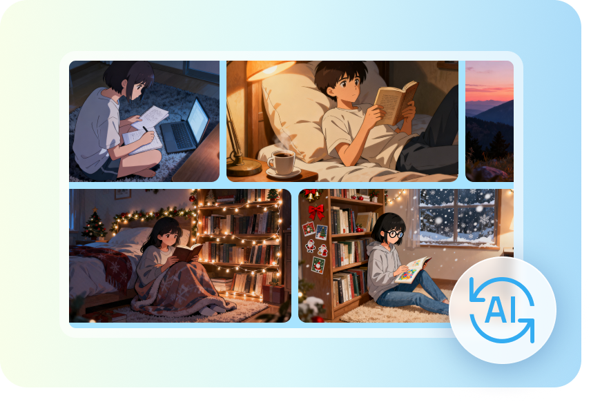 Versatile lofi background styles