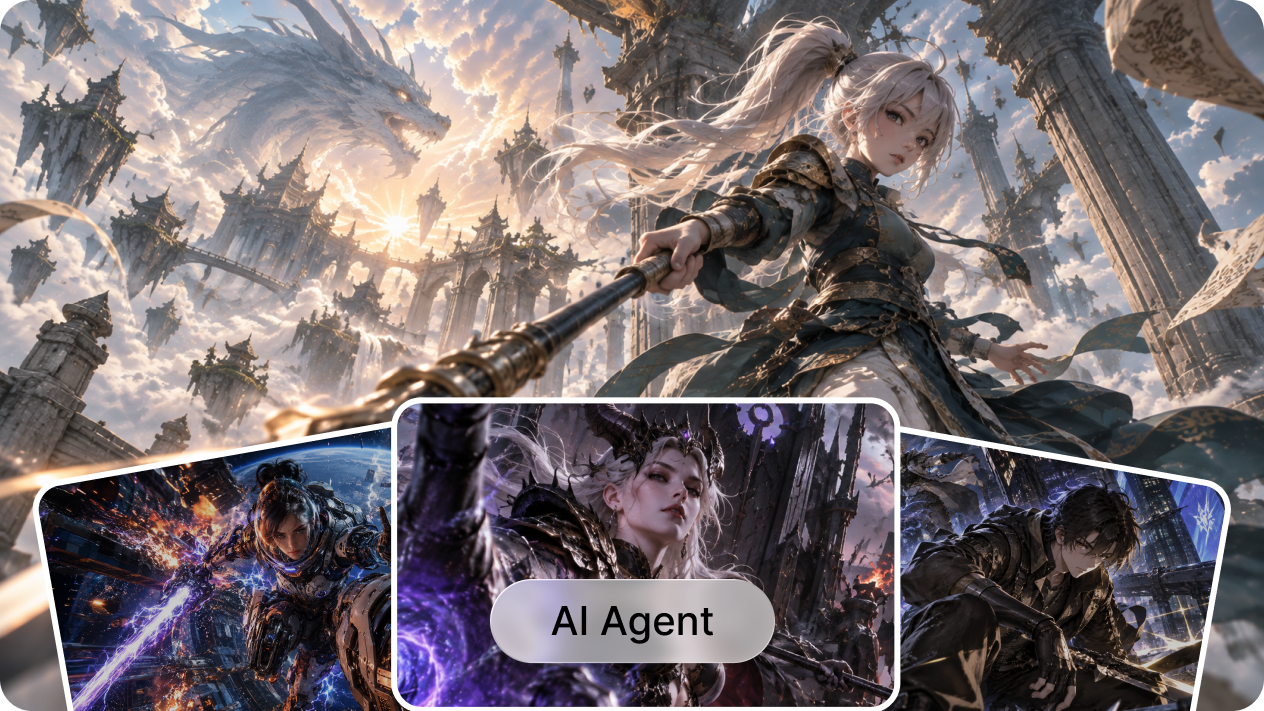 Agent AI pentru generarea a 40 de imagini anime simultan