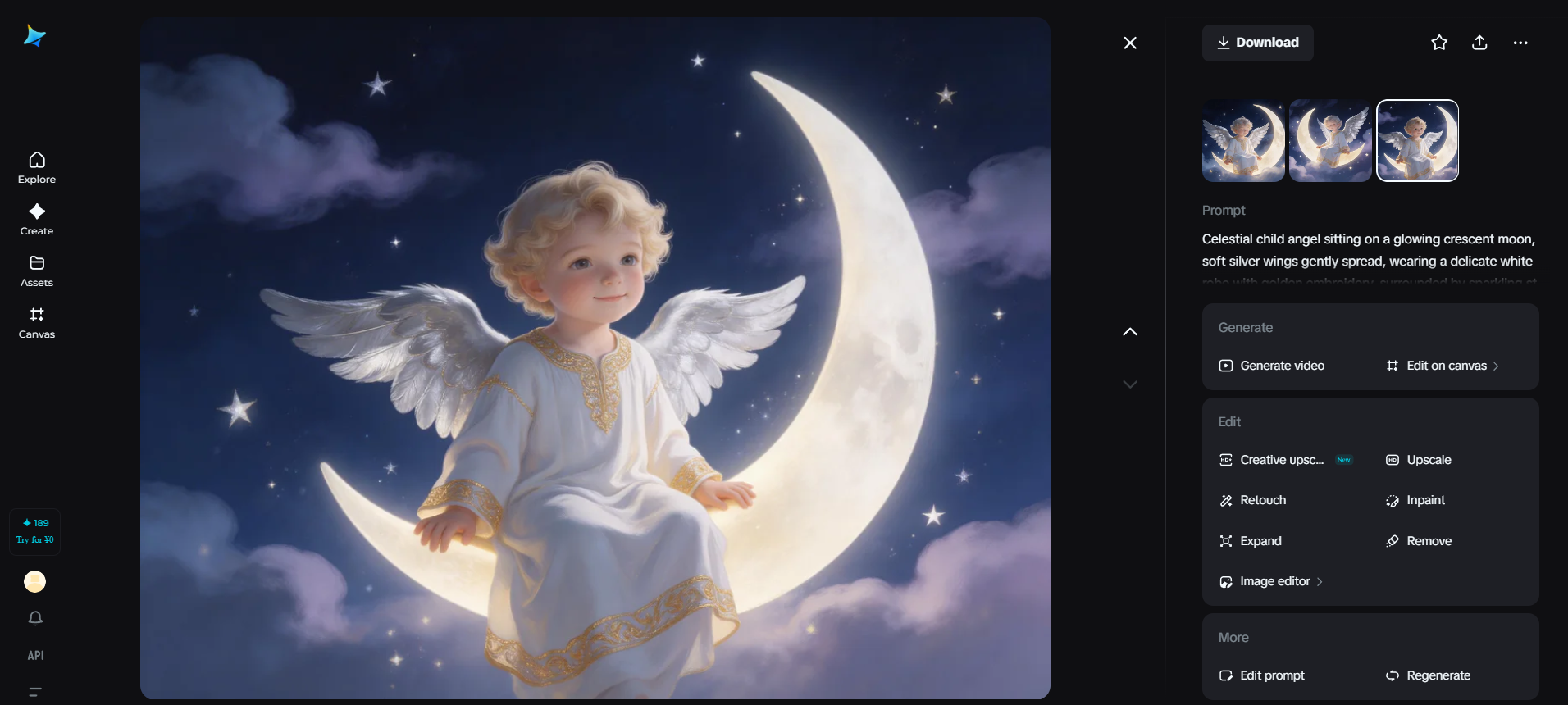 Revisa las imágenes generadas