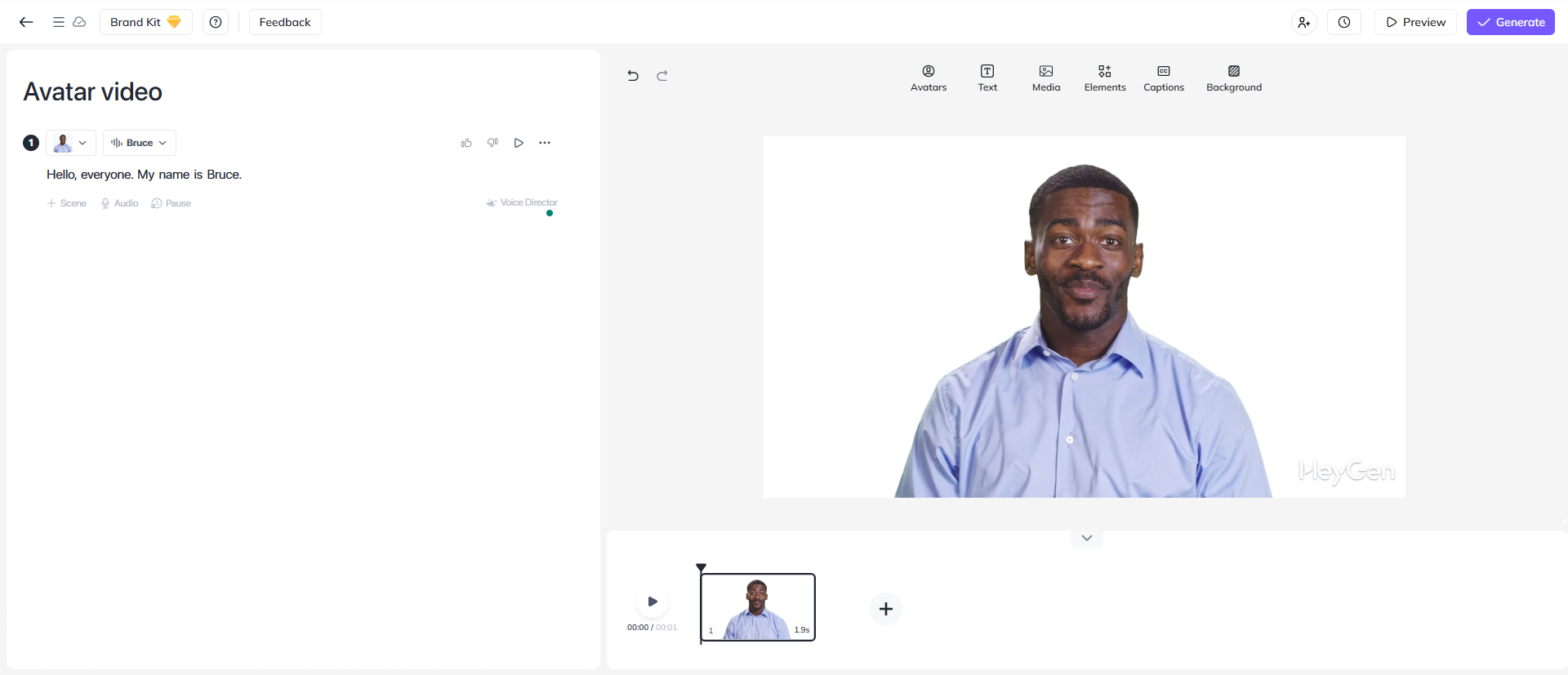 ai ansikte prata generator