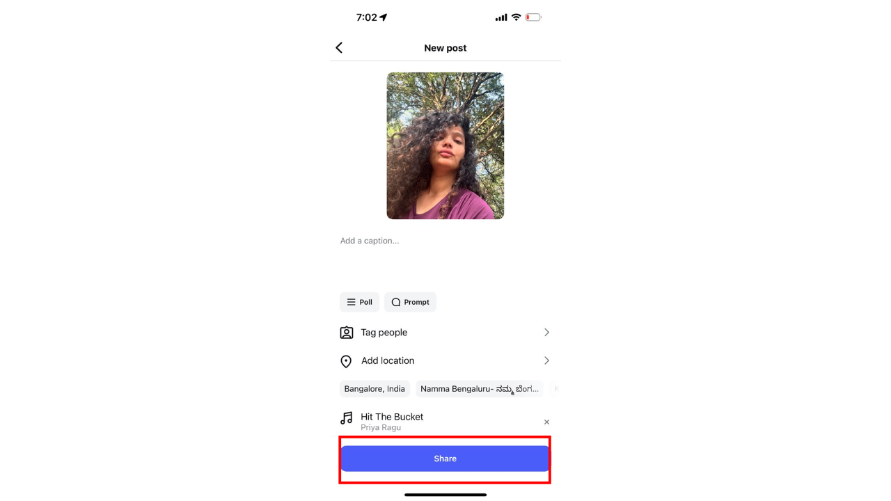 share your post