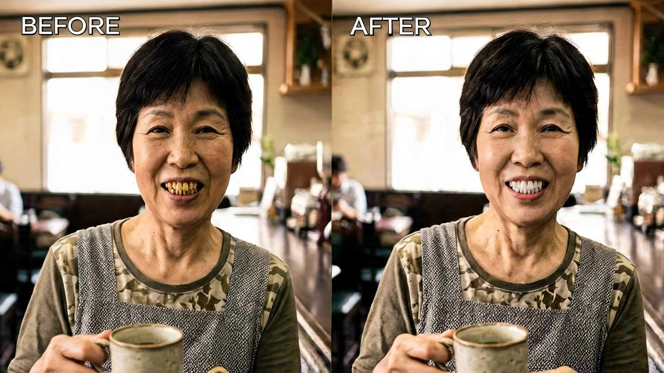 Corporate headshot transformation