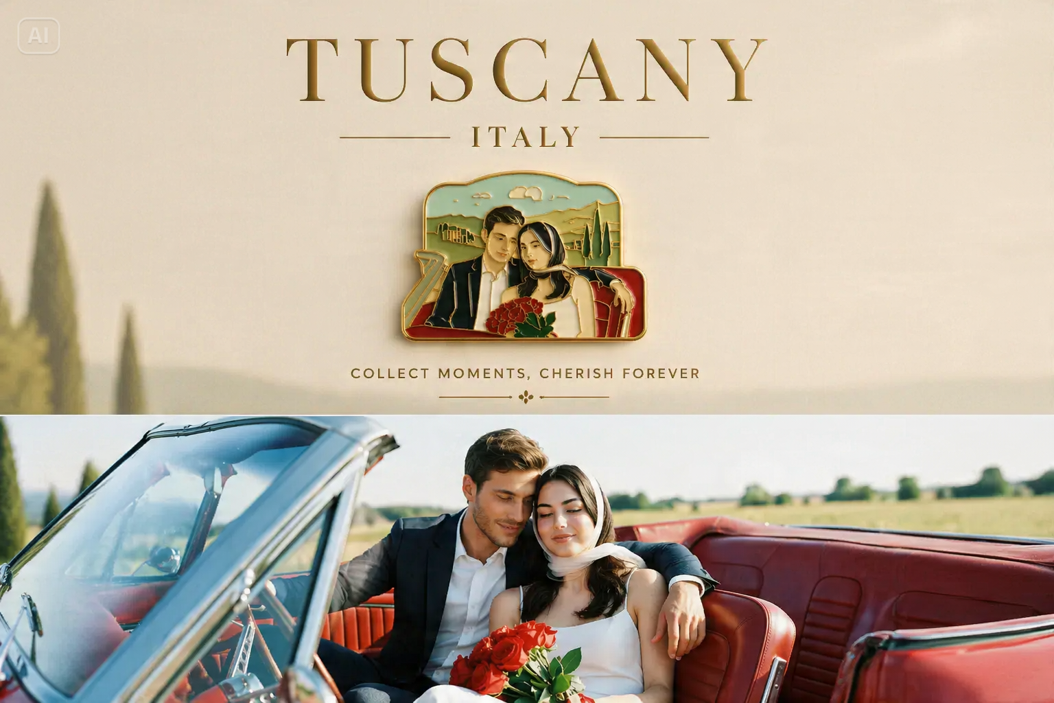 Luxury Travel Poster Prompt features