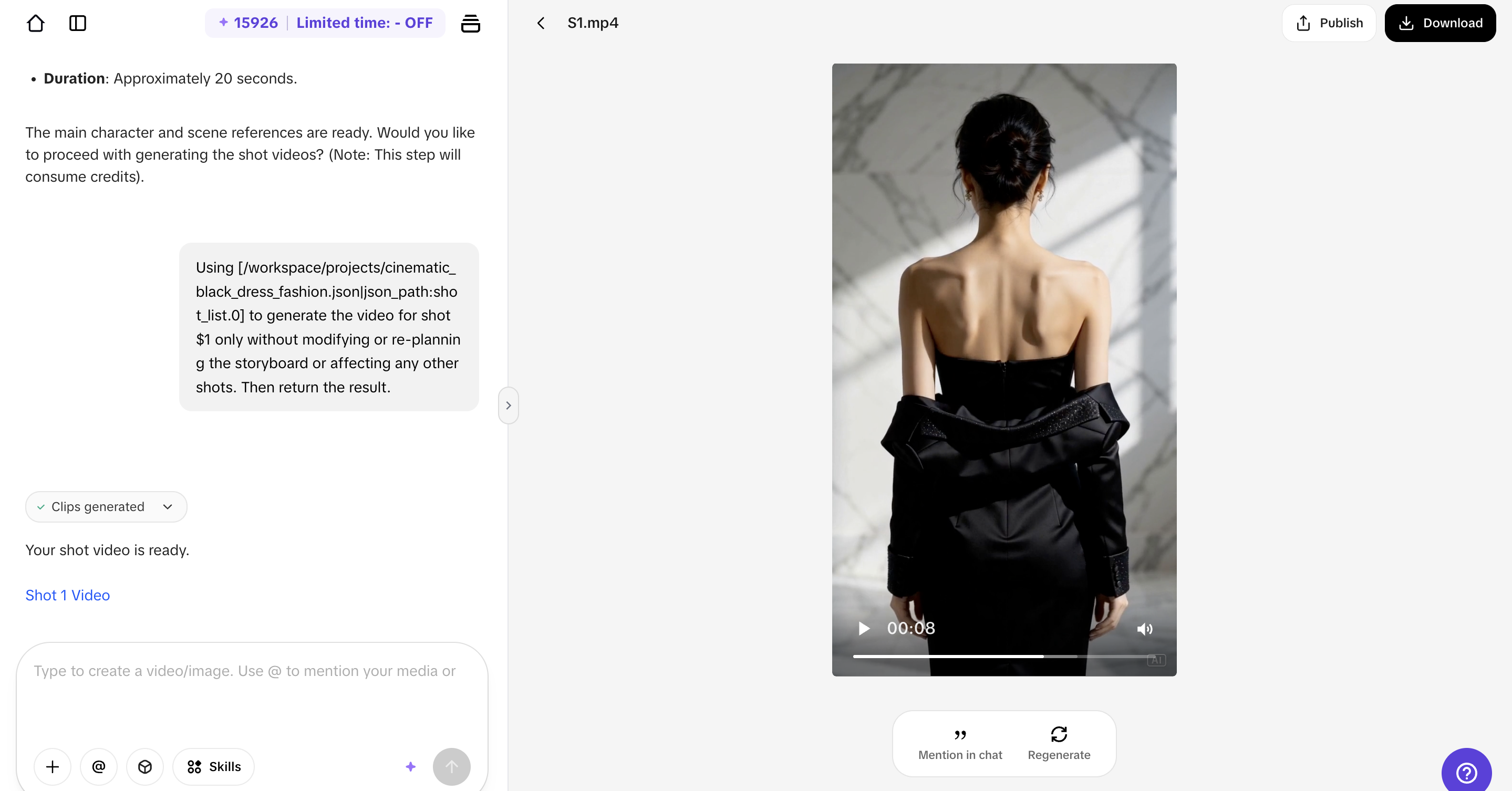 Preview and download