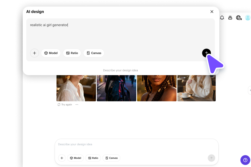 Customize your AI girl character 