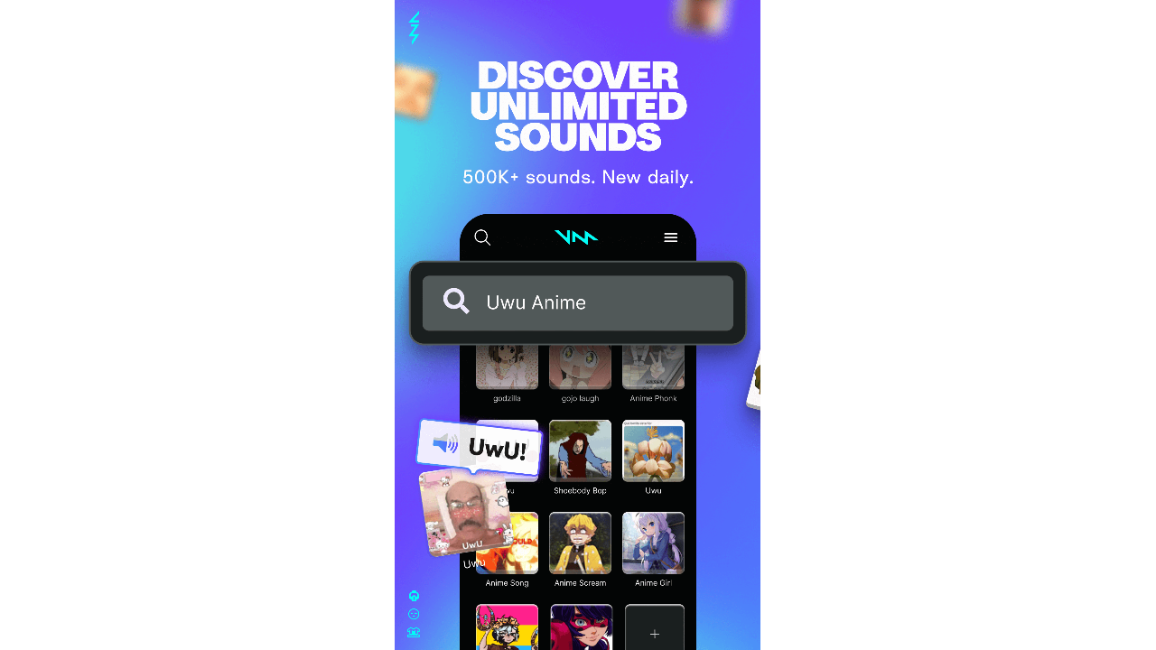 อินเทอร์เฟซ Voicemod Soundboard