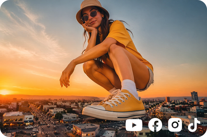 Social media content creation