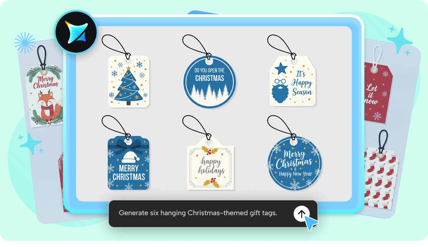 Cum să creezi o etichetă pentru cadou: Designuri simple cu puterea AI
