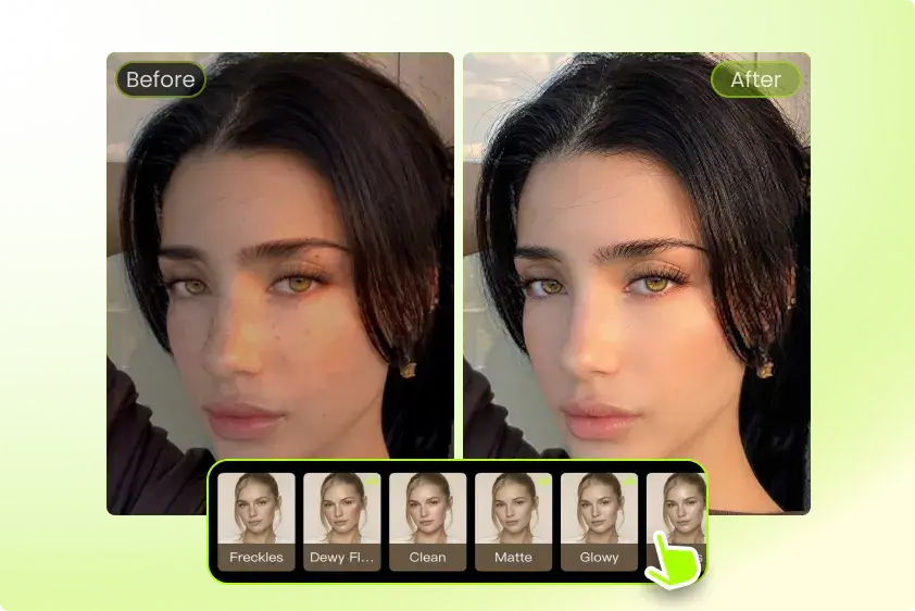 Portrait & selfie editing