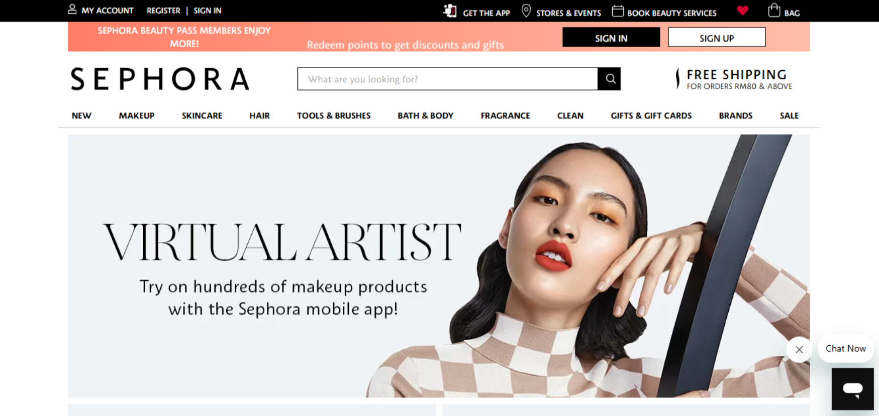 Sephora - ColorIQ e Virtual Artist