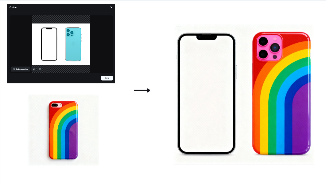 Interactive editing feature of Dreamina