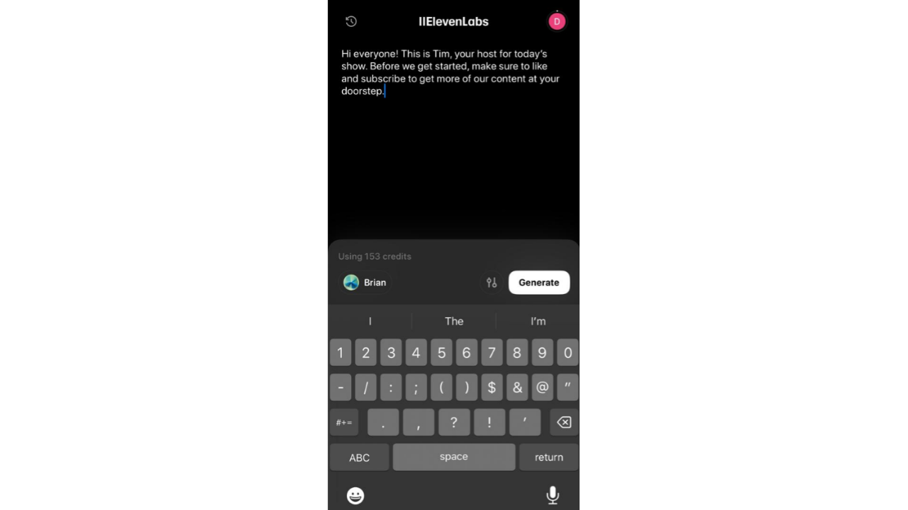 Accedere a ElevenLabs AI