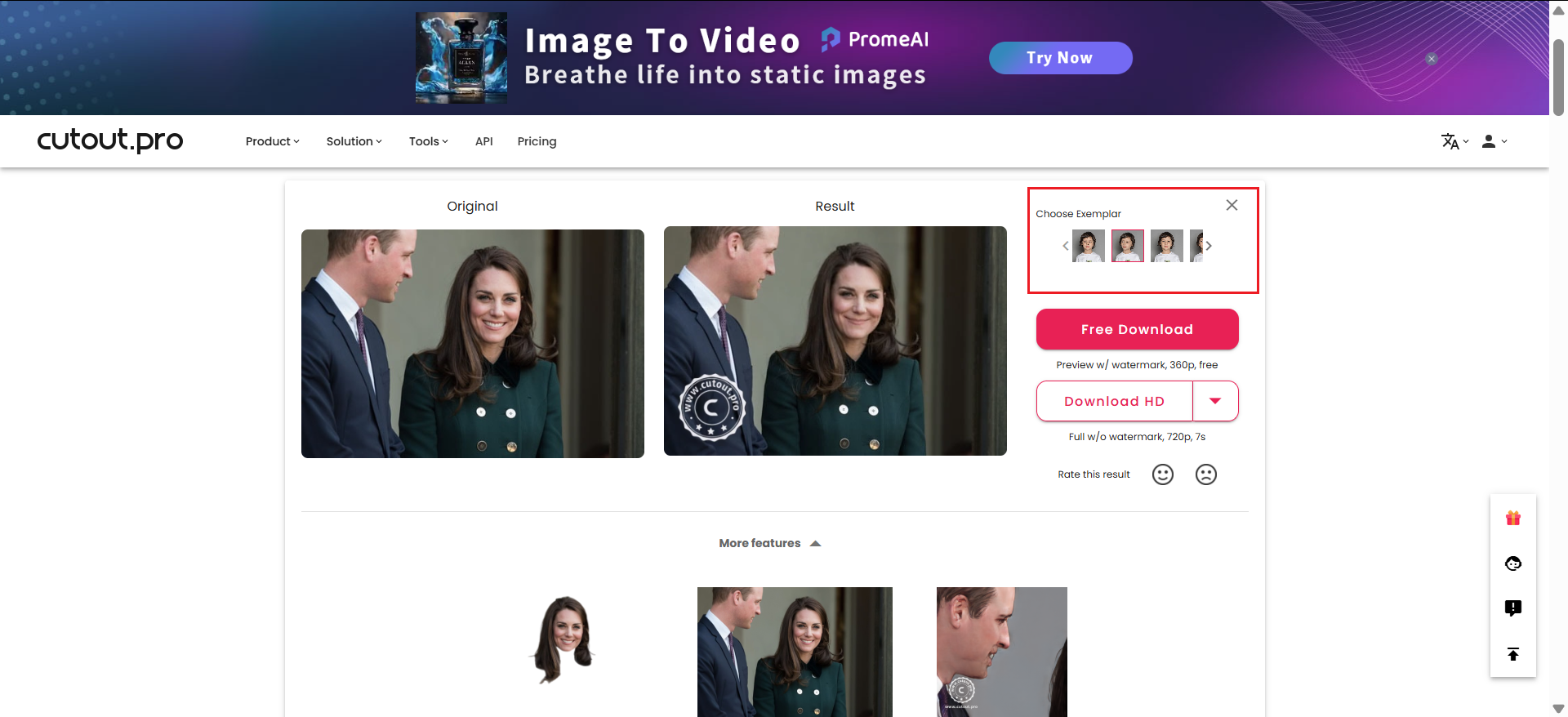 ai video dari foto
