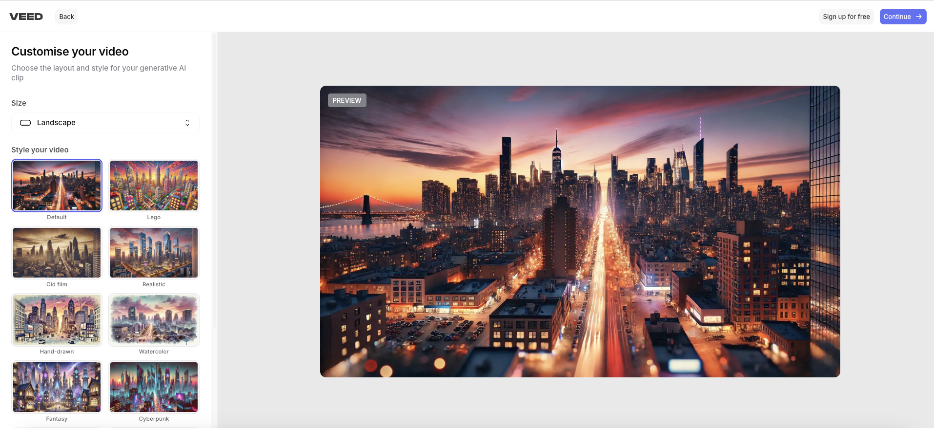 AI-generated YouTube video maker