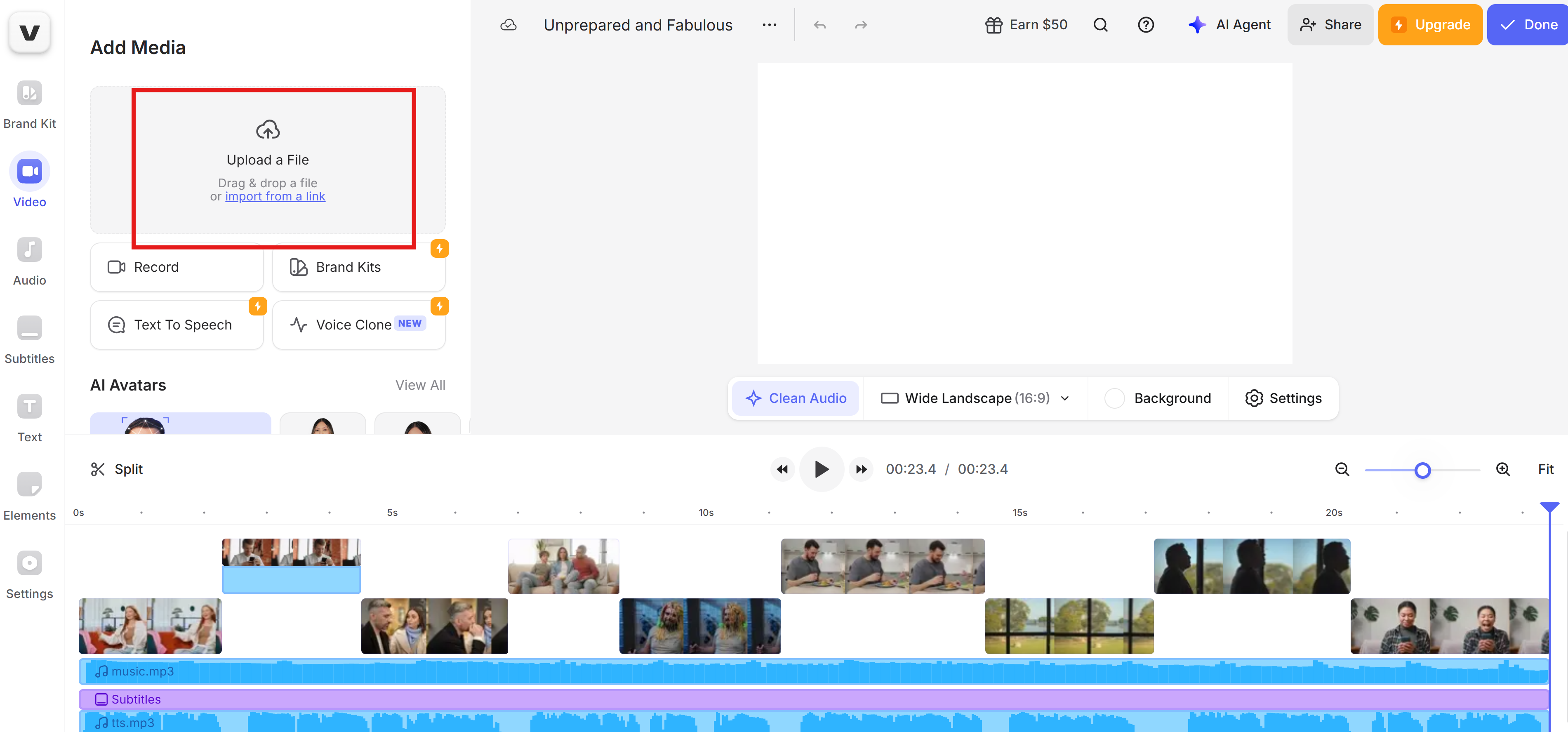 YouTube video meme generator