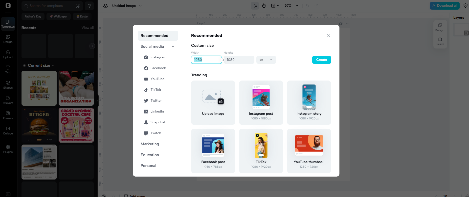 Edit images instantly