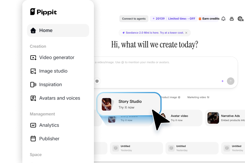 Step 1: Open the Story Studio and Put Your Story In