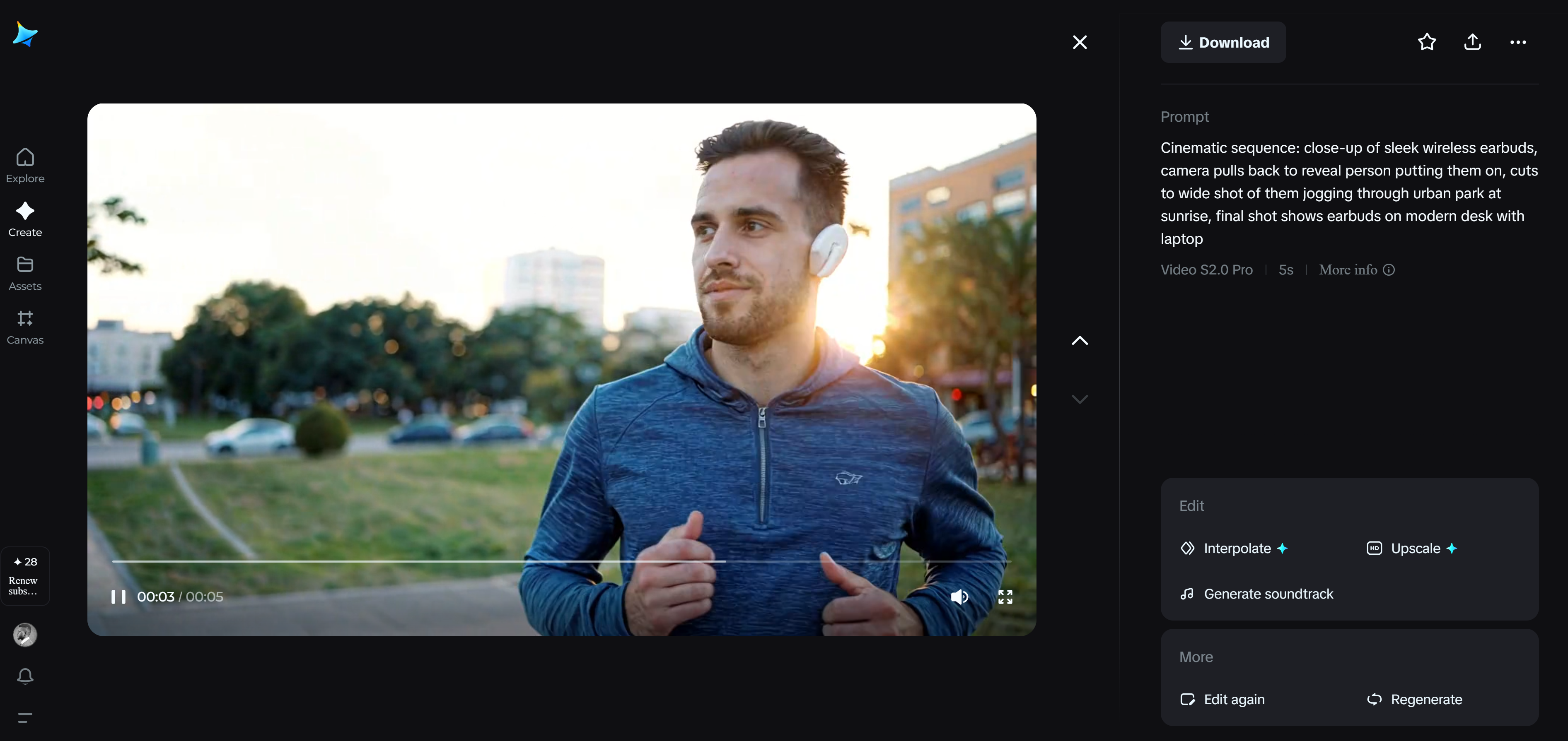 Multi-shot product storytelling