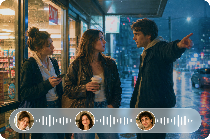 Complete audio generation in one prompt