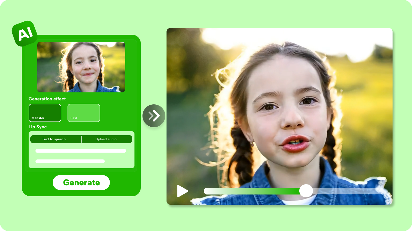 make photo speak