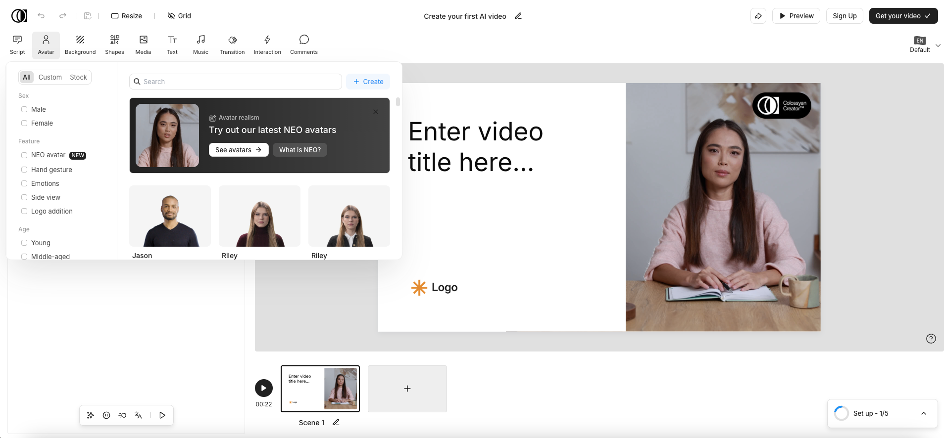 Heygen AI kostenlose Alternative