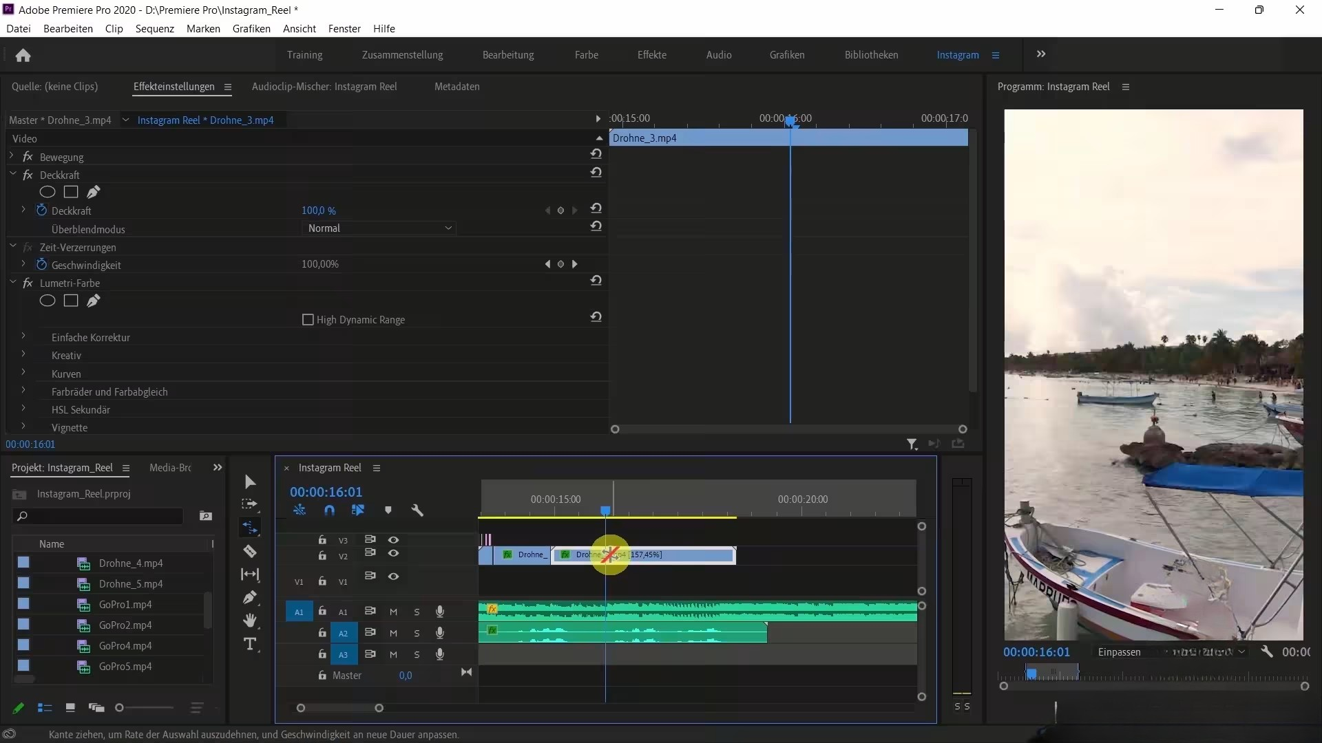 Temporarily adjust speed