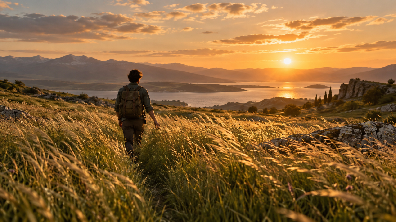 beautiful video clips: Wind Through Tall Grass