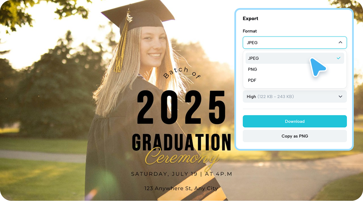 Save graduation design 