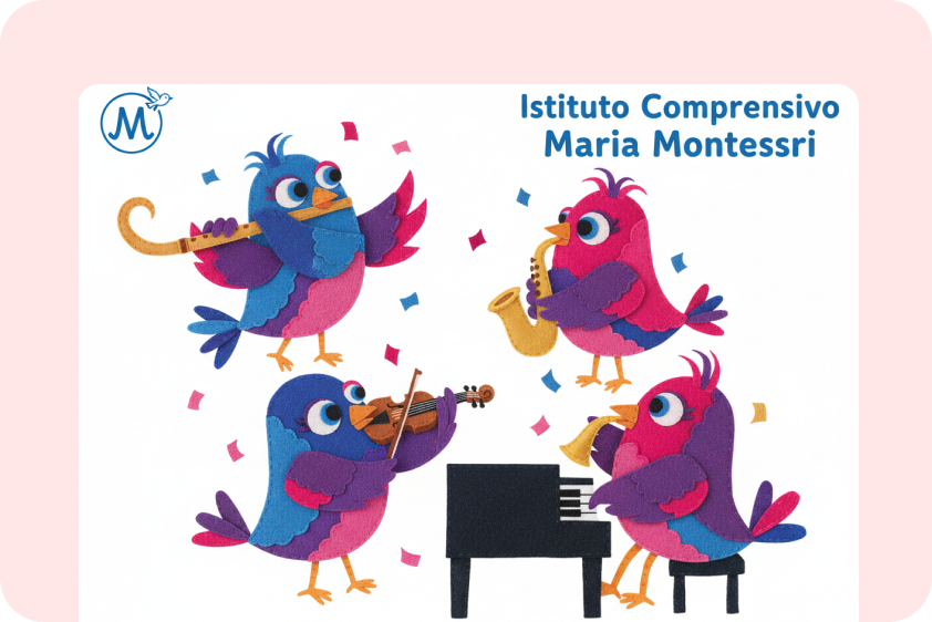  Poster in feltro generato da AI per uso didattico