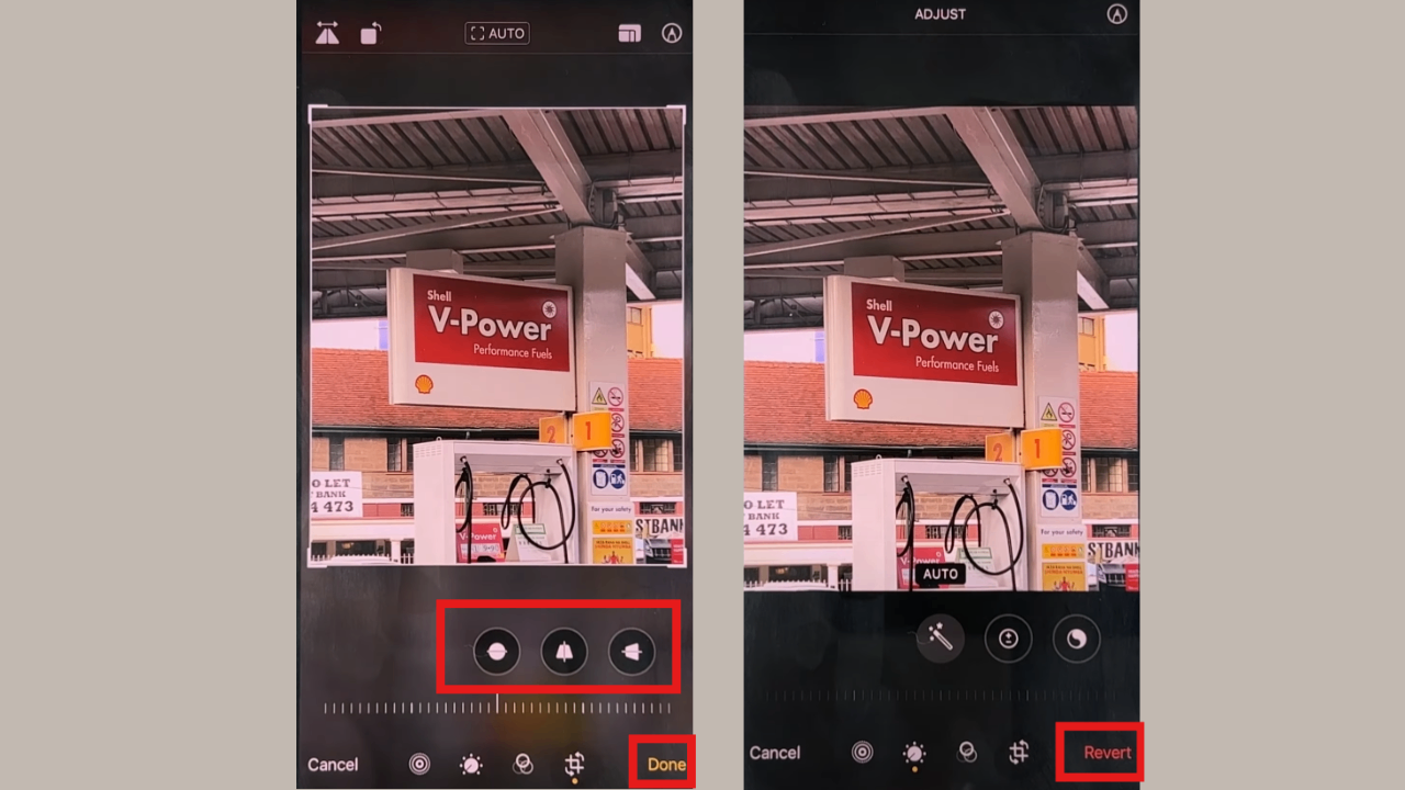 I-adjust at i-save ang larawan