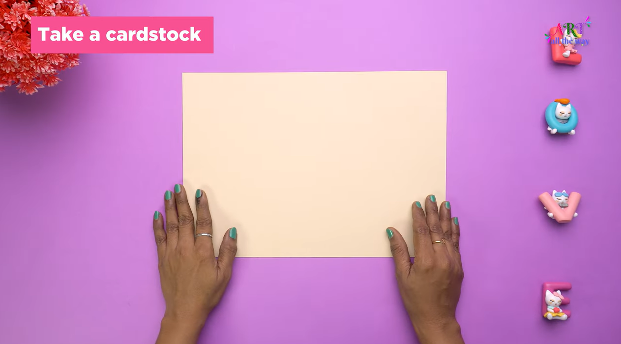 Gather materials for the Mother's Day card